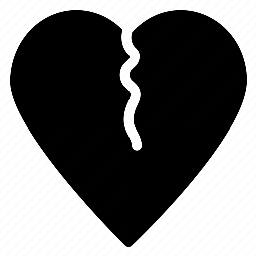 Breakup, broken heart, divorce, flirting, heartbreak icon icon - Download on Iconfinder