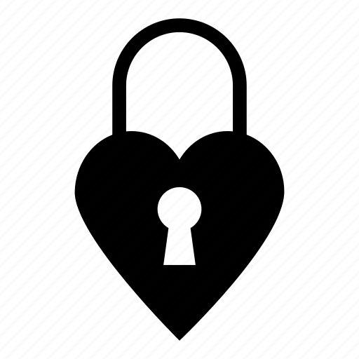 Heart, locked, romance, romantic icon - Download on Iconfinder