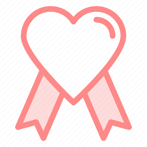 Badge, heart, love, romance icon - Download on Iconfinder