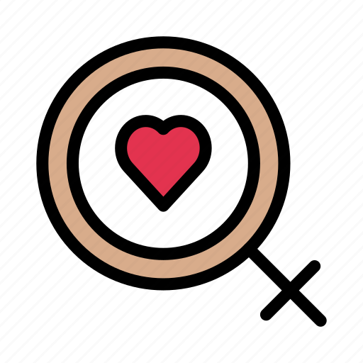 Sex, heart, female, romance, gender icon - Download on Iconfinder