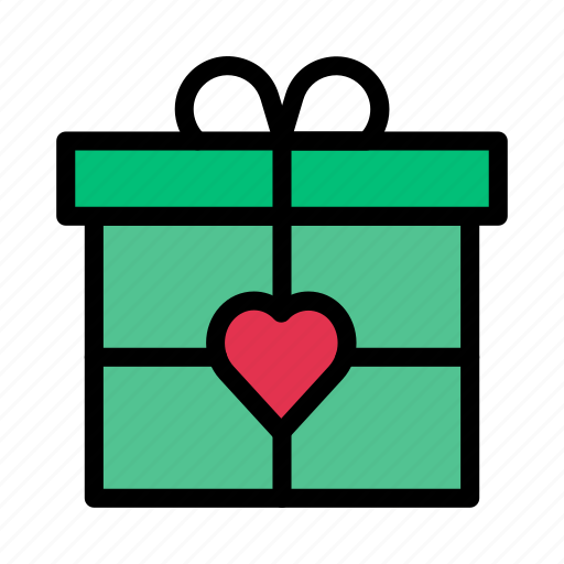 Present, love, gift, romance, surprise icon - Download on Iconfinder