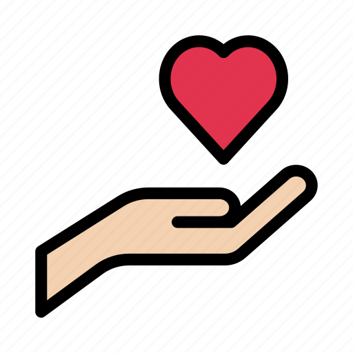 Hand, love, like, care, heart icon - Download on Iconfinder