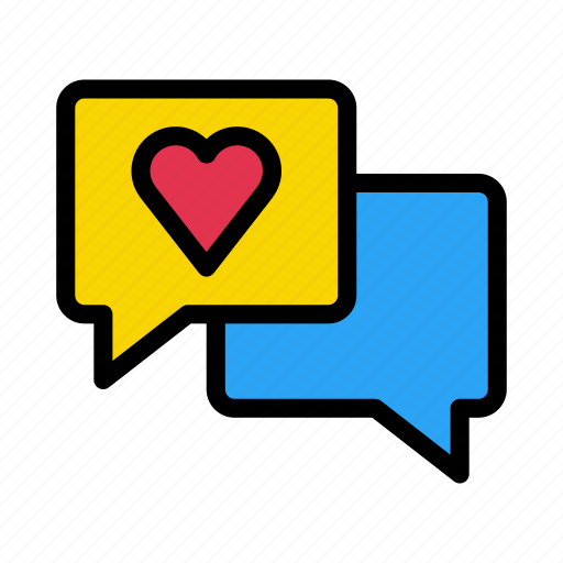Chat, love, dating, romance, conversation icon - Download on Iconfinder