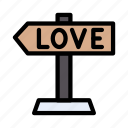 love, board, direction, dating, romance