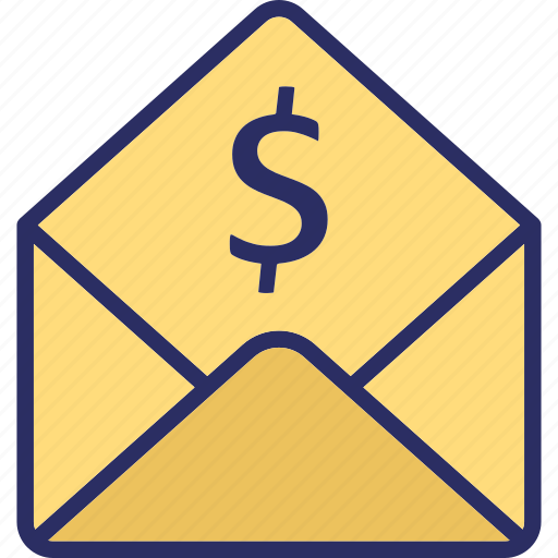 Bill, dollar, envelope, letter icon - Download on Iconfinder