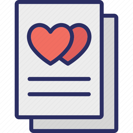 Love card, love letter, valentine card, valentine greeting icon - Download on Iconfinder