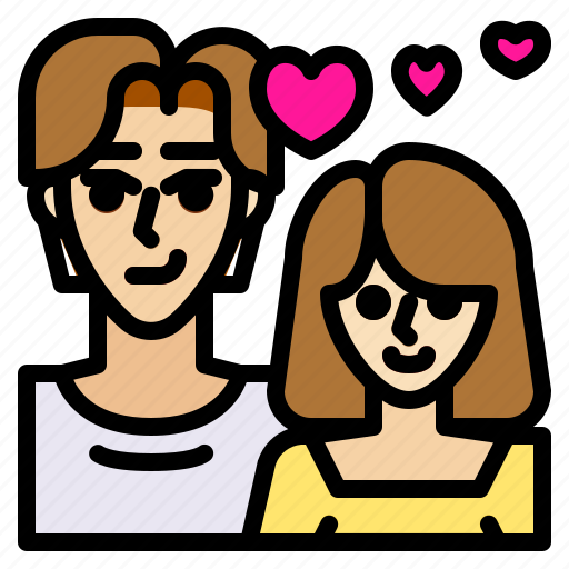 Love, couple, valentine, heart, romantic icon - Download on Iconfinder