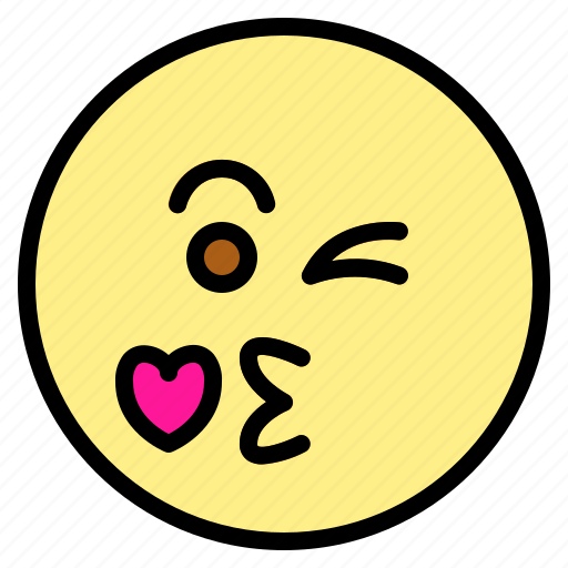 Love, emoji, heart, valentine, romantic, kiss icon - Download on Iconfinder