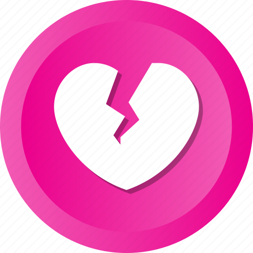 Break, breakup, dumped, heart, heartbreaker, heartbroken, love icon - Download on Iconfinder