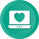 dating, heart, laptop, love, marriage, online