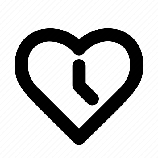 Alarm, heart, love, romance, time, valentine icon - Download on Iconfinder