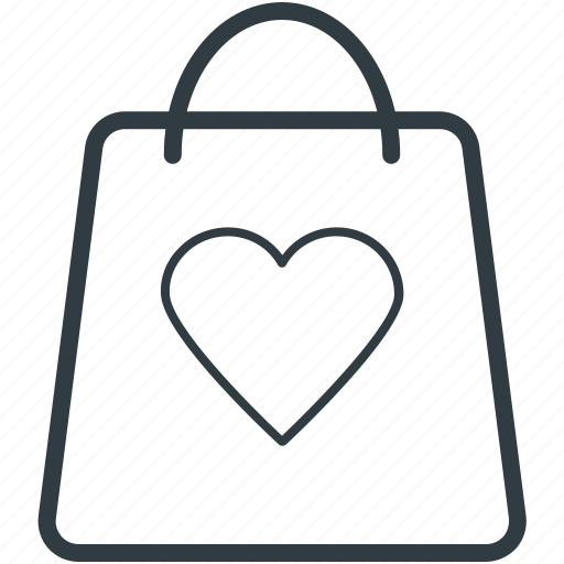 Gift offer, heart sign, shopping bag, special offer, tote bag, valentine day, valentine gift icon - Download on Iconfinder