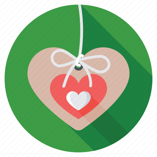 Decoration, gift decoration, greetings, heart emblem, heart shape icon - Download on Iconfinder