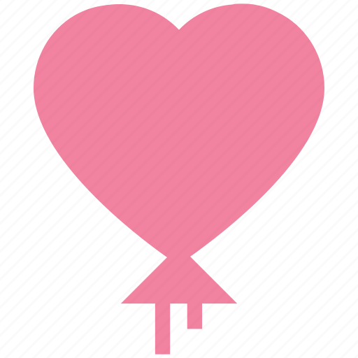 Balloon, celebration, heart, love, love balloon, romantic, wedding balloon icon - Download on Iconfinder