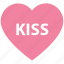 favorite, heart, kiss, love, romantic, valentine, valentines 