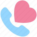 call, heart, love, message, phone, romantic, telephone