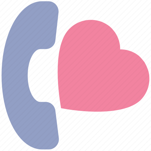 Call, heart, love, message, phone, romantic, telephone icon - Download on Iconfinder