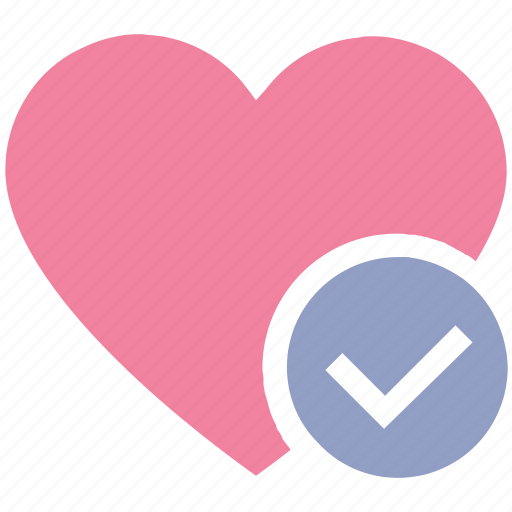 Check, favorite, heart, love, romantic, valentine, valentines icon - Download on Iconfinder