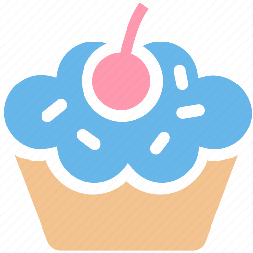Cake, cup, cupcake, dessert, food, pink, sweet icon - Download on Iconfinder