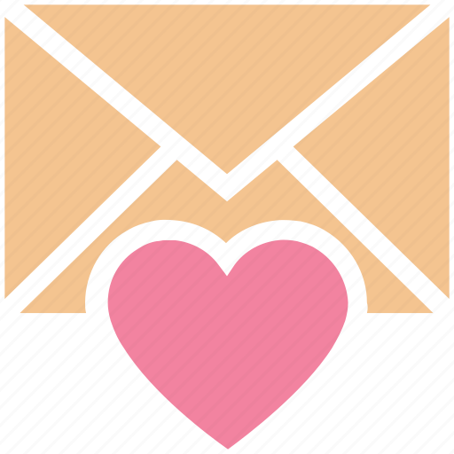 Envelope, heart, invitation, invite, letter, message, wedding icon - Download on Iconfinder