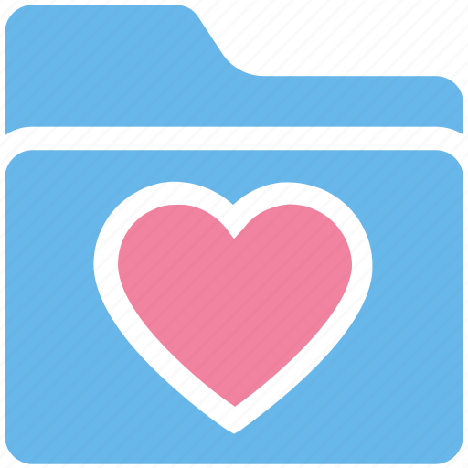Archive, bookmark, favorites, folder, heart, love, valentine icon - Download on Iconfinder