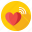 heart hotspot, heart signals, heart wifi, heart with signals, love signals 