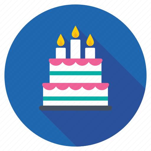 Anniversary cake, cake, dessert, valentine cake, wedding cake icon - Download on Iconfinder