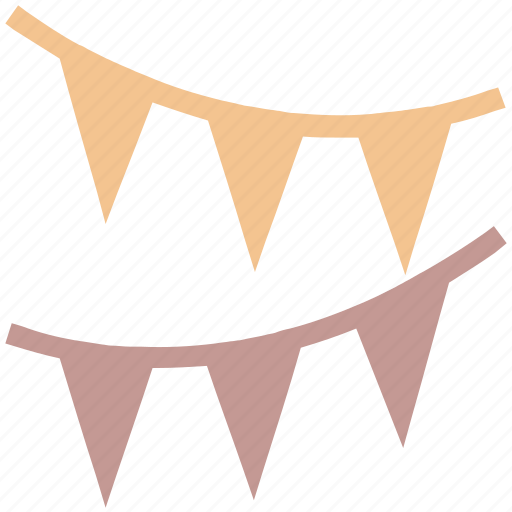 Birthday, celebration, decoration, flags, holiday, party, popper icon - Download on Iconfinder
