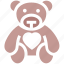 bear, heart, love teddy, soft toy, teddy, teddy bear, teddy with heart 