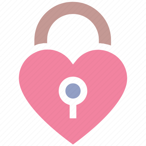 Heart, heart padlock, lock, locked, love lock, privacy, valentines icon - Download on Iconfinder