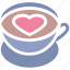 coffee, coffee cup, cup, drinks, heart, hot, tea 