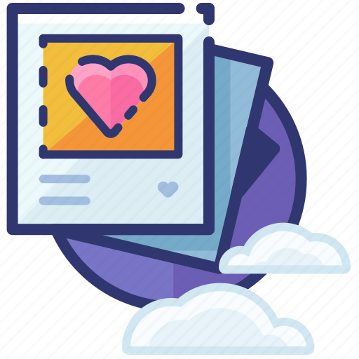 Gallery, heart, love, memories, picture, romantic, valentine icon - Download on Iconfinder