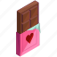bar, candy, chocolate, love, sweet, valentine 