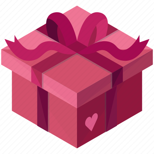 Box, gift, heart, love, package, present, valentine icon - Download on Iconfinder
