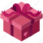 box, gift, heart, love, package, present, valentine 