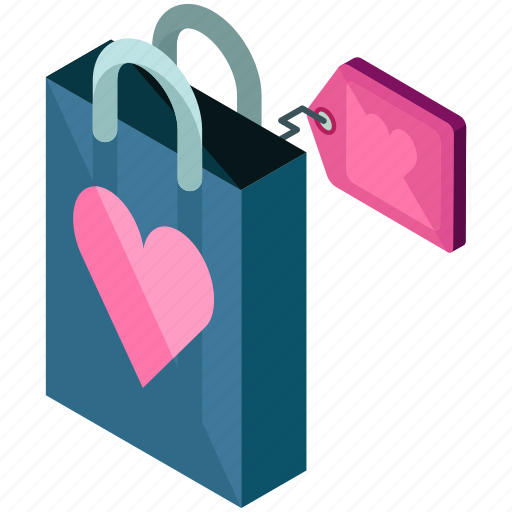 Bag, gift, love, shopping, tag, valentine icon - Download on Iconfinder