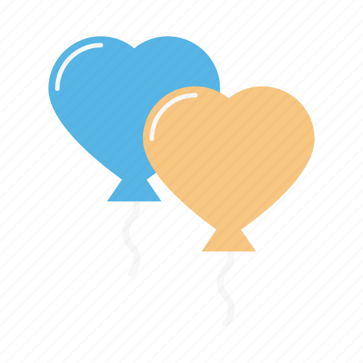 Wedding, decoration, heart, love, balloon icon - Download on Iconfinder