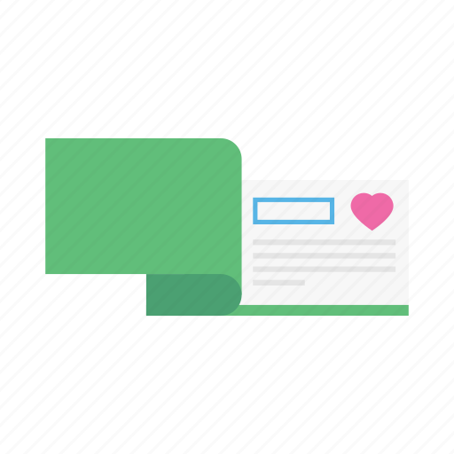 Heart, wedding, love, cheque, romance icon - Download on Iconfinder