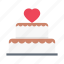 love, romance, wedding, cake, heart 