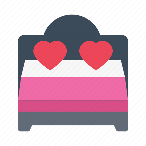 Love, room, bed, romance, hotel icon - Download on Iconfinder