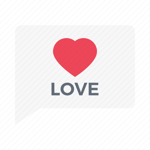 Love, chat, romance, heart, message icon - Download on Iconfinder