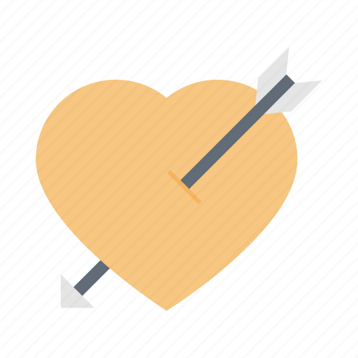 Love, like, dart, romance, heart icon - Download on Iconfinder