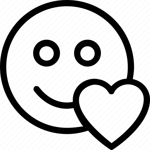 Emoji, emoticon, happy smiley, in love smiley, smiley icon - Download on Iconfinder