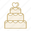 cake, dessert, heart, love, marriage, wedding 