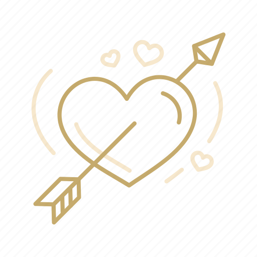 Arrow, celebration, heart, love, valentine, wedding icon - Download on Iconfinder