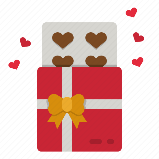 Chocolate, bar, valentine, sweet, heart icon - Download on Iconfinder
