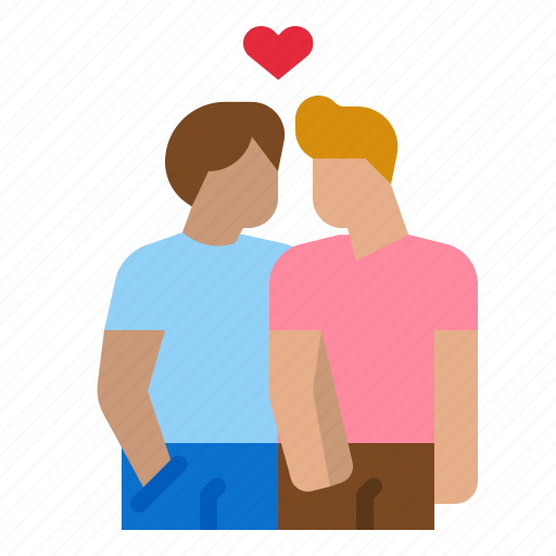 Gay, couple, homosexual, love icon - Download on Iconfinder