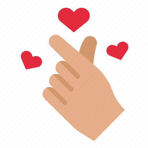 Love, hand, romance, gestures, heart icon - Download on Iconfinder