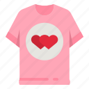 shirt, clothes, volunteer, heart, love