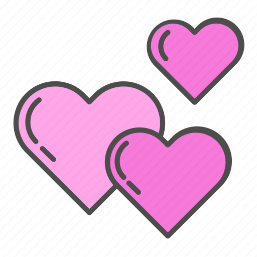 Heart, hearts, love, valentine, valentines day icon - Download on Iconfinder